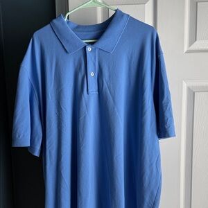 Lands' End Classic Blue Polo Shirt